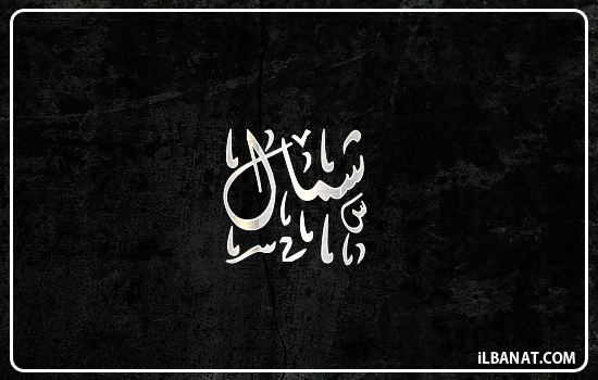إسم شمال مكتوب بالخط الديواني