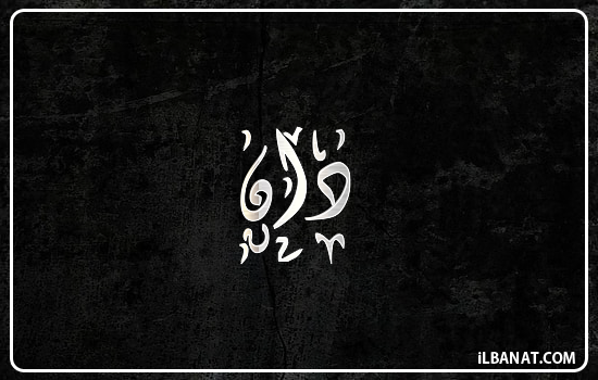 إسم دان مكتوب بالخط الديواني