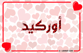 إسم أوركيد