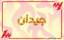 إسم جيدان