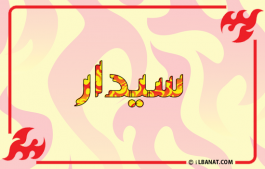 إسم سيدار